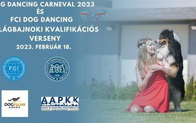 Dog Dancing Carneval 2023 és FCI Dog Dancing Világbajnoki Kvalifikációs Verseny eredmények