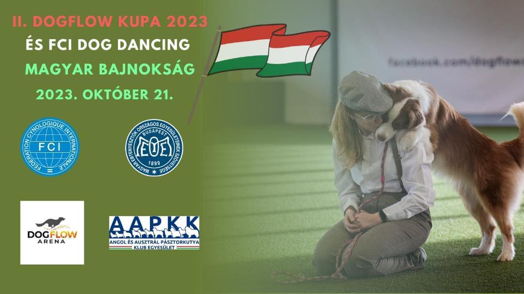 II. DogFlow-Kupa 2023 és FCI Dog Dancing Magyar Bajnokság 2023. 10. 21. – eredmények